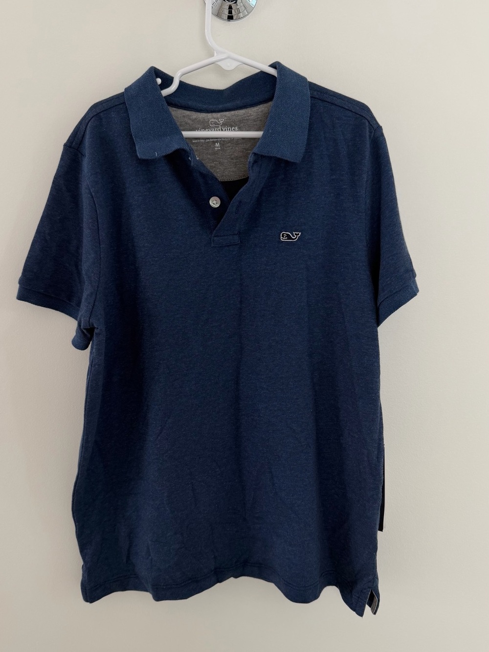 Vineyard Vines Boys Edgartown Navy Polo Shirt NEW WITH TAGS